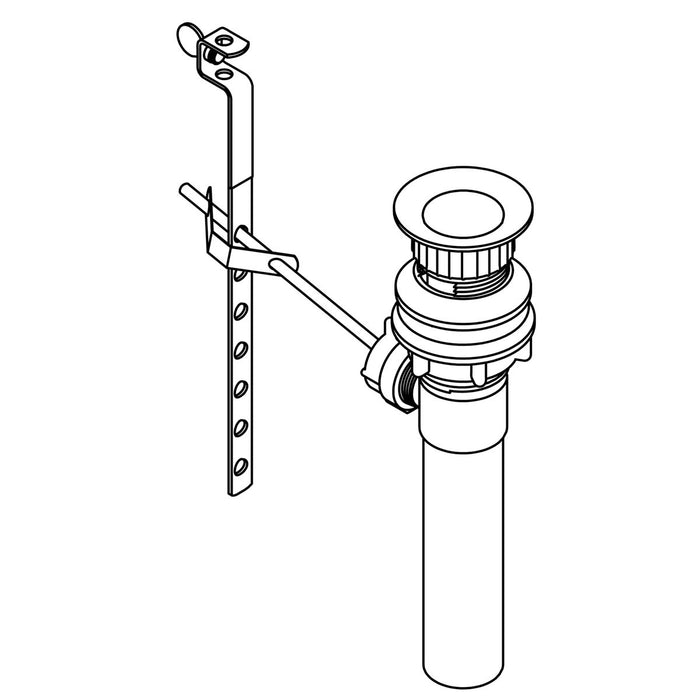 KOHLER PLASTIC DRAIN ASSY