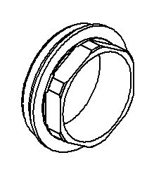 KOHLER Nut, Cartridge Retainer