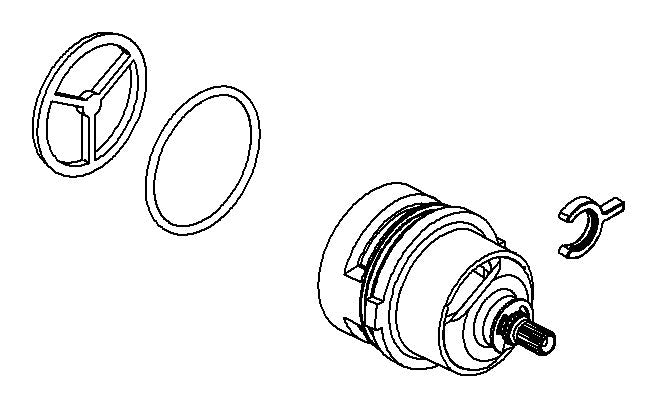 KOHLER Assembly, Diverter Cartridge