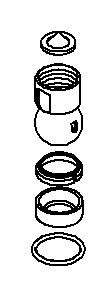 KOHLER Kit, Ball Joint