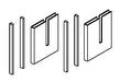 KOHLER Handle Kit Assmebly, Bypass
