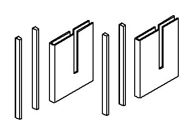 KOHLER Handle Kit Assmebly, Bypass