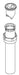 KOHLER Vacuum Breaker Assembly, 1-1/2"