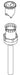 KOHLER Vacuum Breaker Assembly, 3/4"