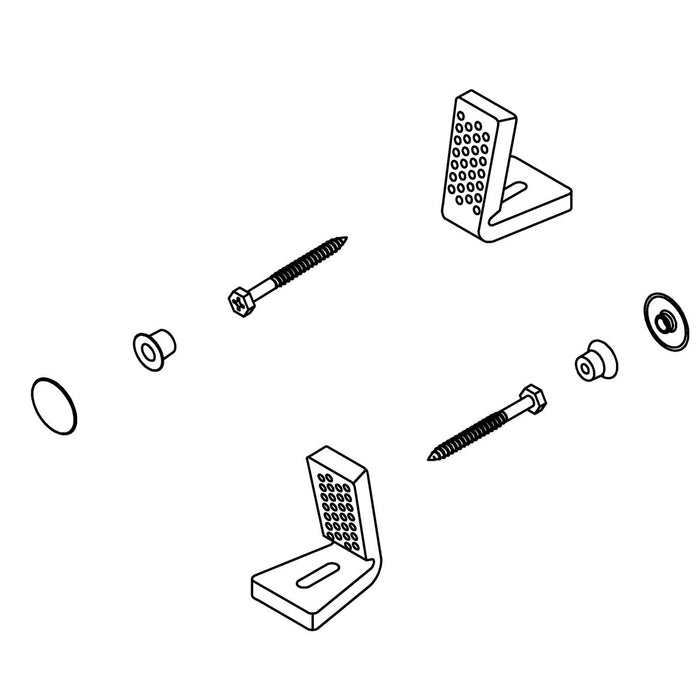 KOHLER Floor Mounting Kit (Assembly)