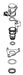 KOHLER DFV FLUSH VALVE KIT