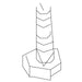 KOHLER Screw, 10-24 X 0.625, Round Head