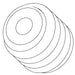 KOHLER Screw, 1/4-20 W/Patch