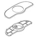 KOHLER Escutcheon, Service, Sc