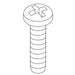 KOHLER K-1239782-C Screw, 1/4-20 Phil Ph 1.5" Silv