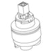 KOHLER Valve, 35Mm Short