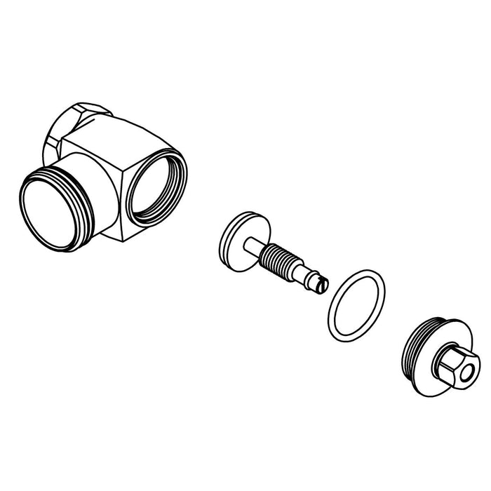 KOHLER Valve, Toilet Control Stop