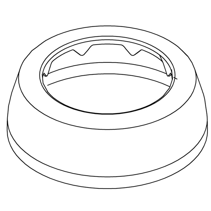 KOHLER Spud, Escutcheon 1-1/2"