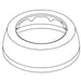 KOHLER Spud, Escutcheon 1-1/2"
