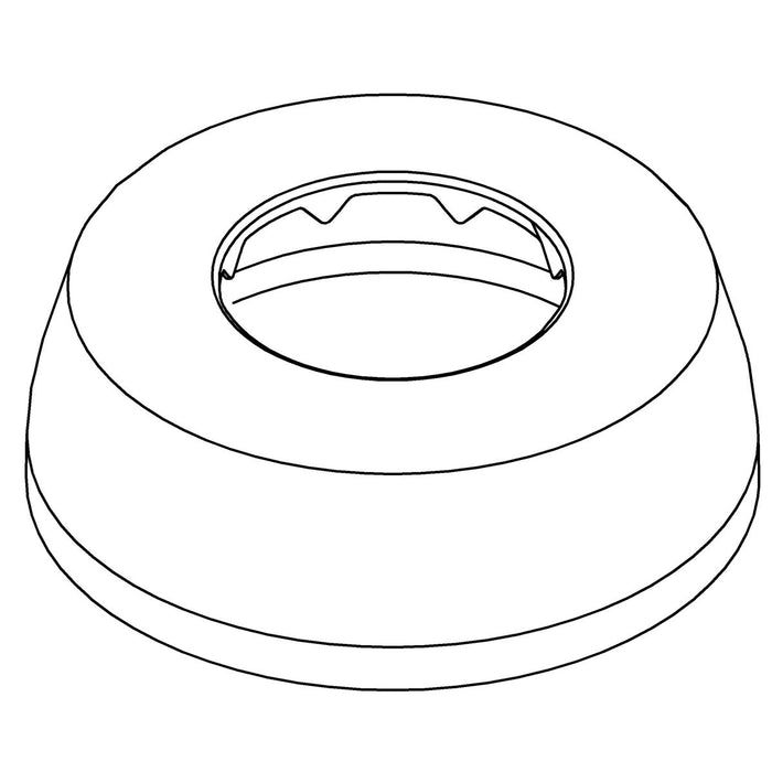 KOHLER Spud, Escutcheon 1-1/4"