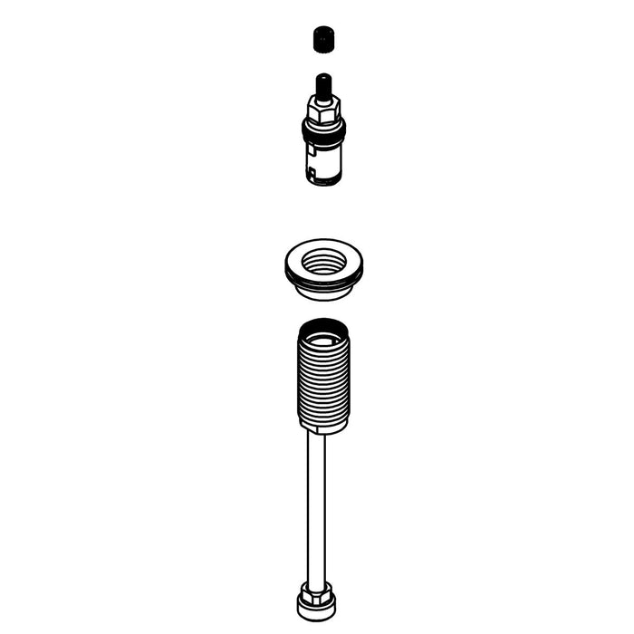 KOHLER Valve Assembly Kit, Cold, Bridge