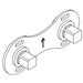 KOHLER Plate, Wall Mount
