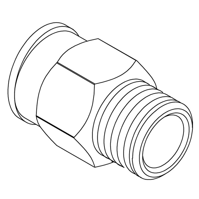 KOHLER Adapter, Push-In External Thread