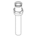 KOHLER Tailpiece Assembly, 1-1/4”