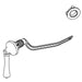 KOHLER Trip Lever Assembly, Rh
