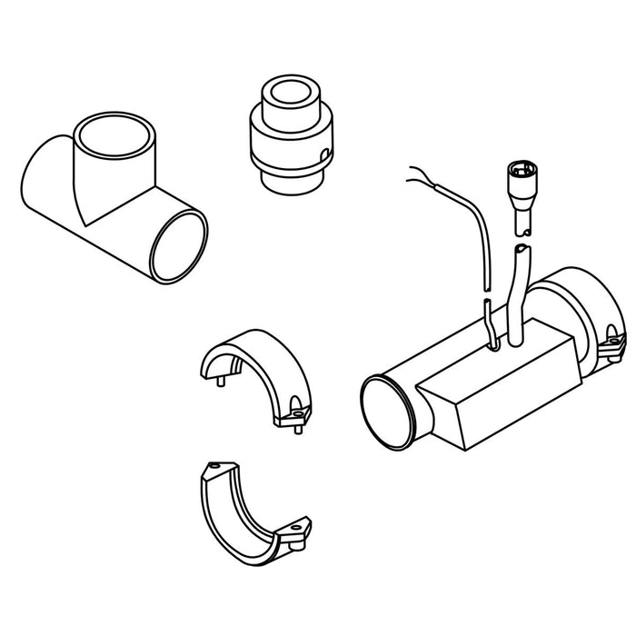 KOHLER IN-LINE 240V EXPERIENCE HEATER KIT