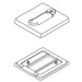 KOHLER Escutcheon, 1-Hole, Kit