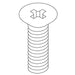 KOHLER Screw, 8-32 X .469