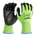 Milwaukee 48-73-8922 High Visibility Cut Level 2 Polyurethane Dipped Gloves - Large