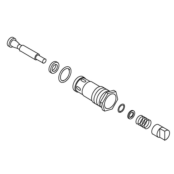 KOHLER Push Button Assembly, Foot Pedal