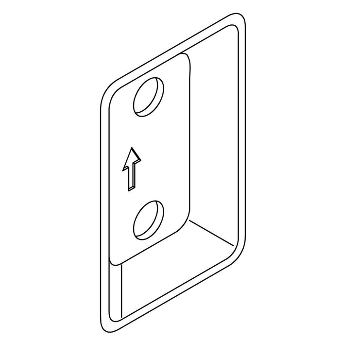 KOHLER Plate, Wall Mount