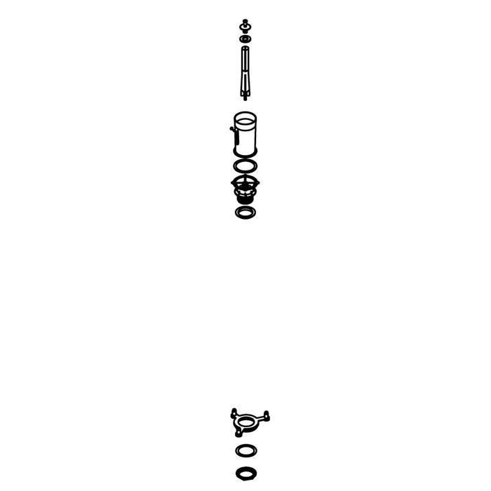 KOHLER Flush Valve Kit, 1.0