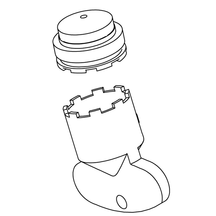 KOHLER Aerator Kit, Cache 0.5 Gpm