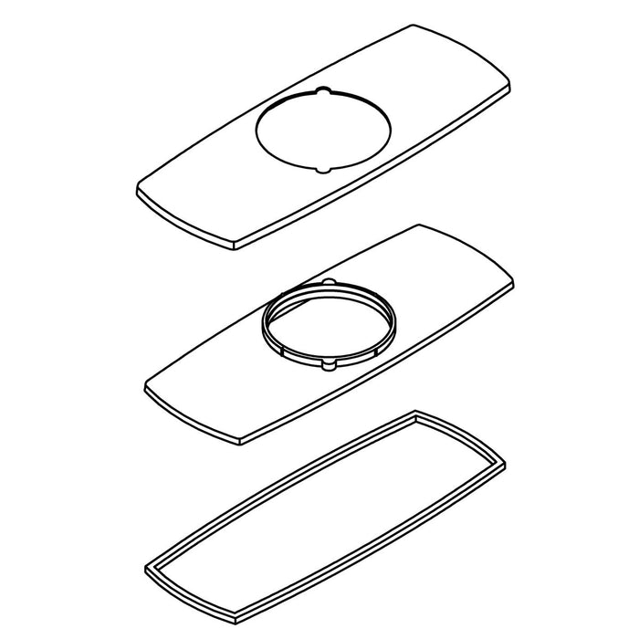 KOHLER Service Kit, Escutcheon, 3-Hole