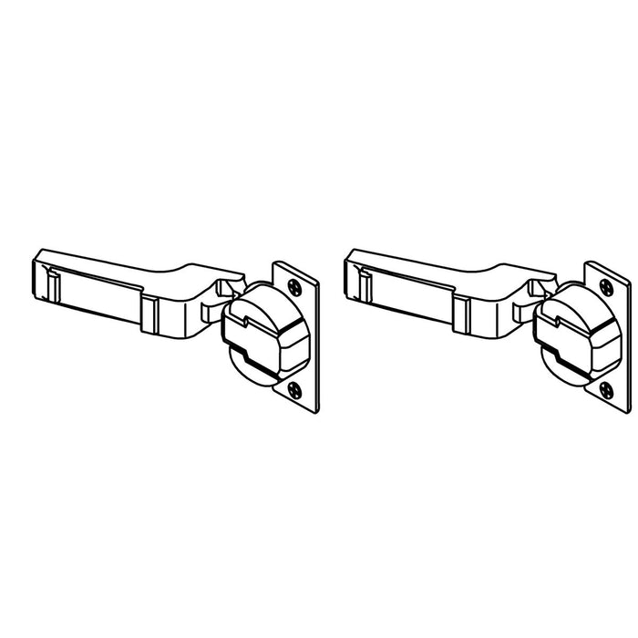 KOHLER Door Hinge Service Kit, Half Overlay