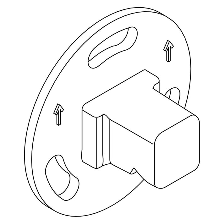 KOHLER Plate, Wall Mount