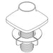 KOHLER Side Spray Holder