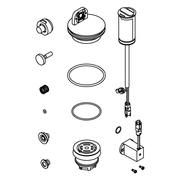 KOHLER Wave Fv Service Kit, 1.0 Gpf