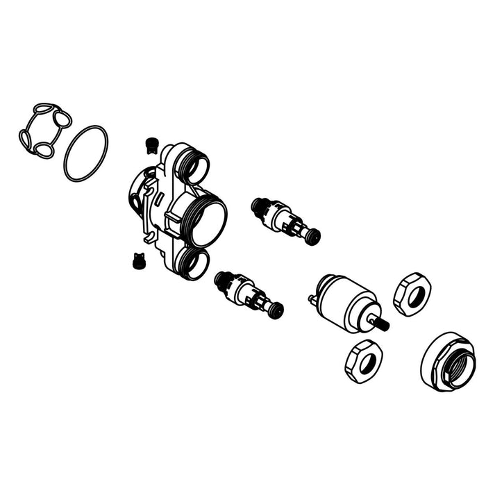KOHLER Cartridge, Push Button Valve