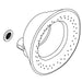 KOHLER Assembly, Showerhead 1.75 Gpm
