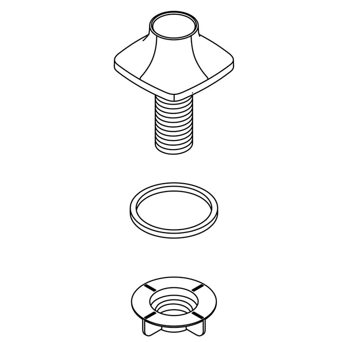 KOHLER Side Spray Escutcheon Kit