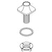 KOHLER Side Spray Escutcheon Kit
