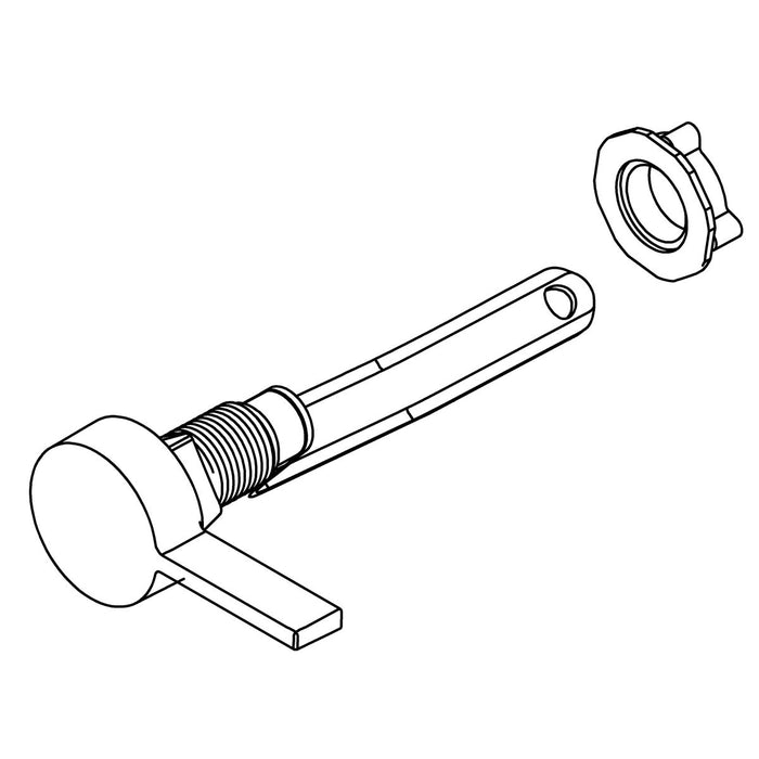 KOHLER Reach Trip Lever, Rh Service