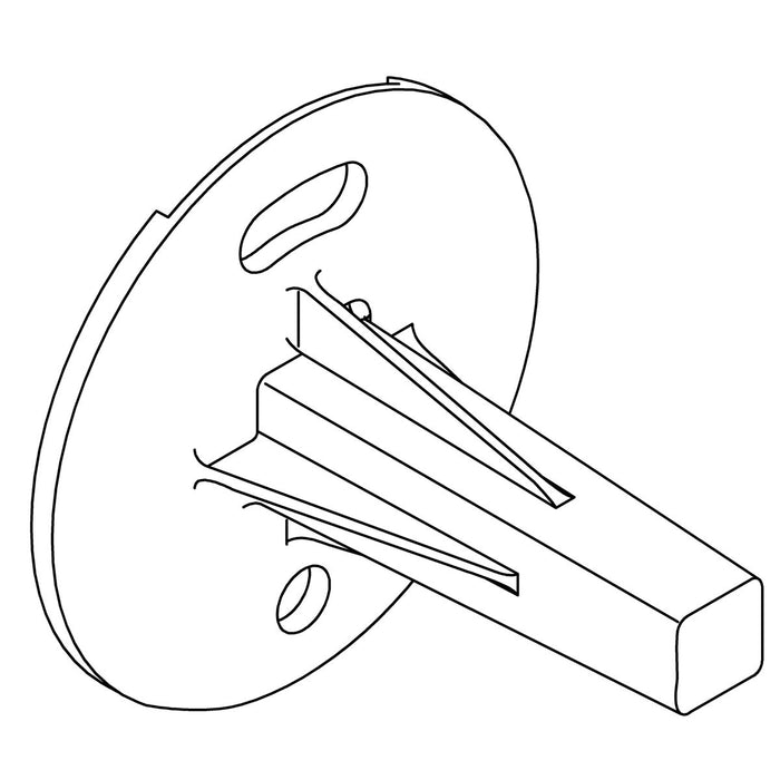 KOHLER Plate, Wall Mount