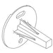KOHLER Plate, Wall Mount