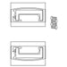 KOHLER Service Kit, Top Bumpers