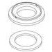 KOHLER Service Kit, 1-Hole Escutcheon
