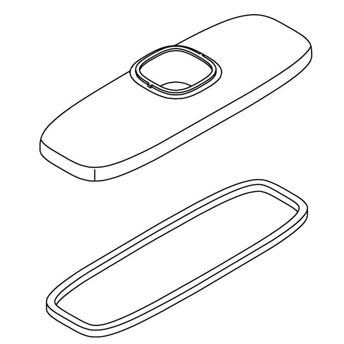 KOHLER Three Hole Escutcheon Kit