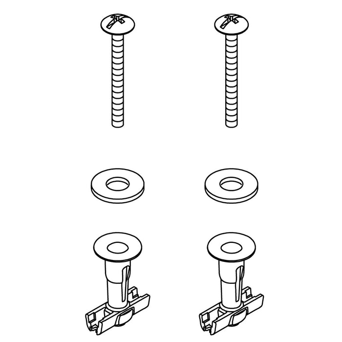 KOHLER Top Mount Hardware Kit - Pink