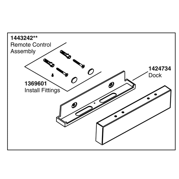 KOHLER REMOTE CONTROL ASM