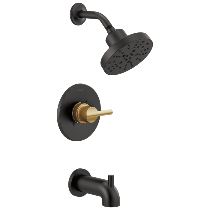 Delta Nicoli 144749 Monitor 14 Series H2Okinetic Tub and Shower